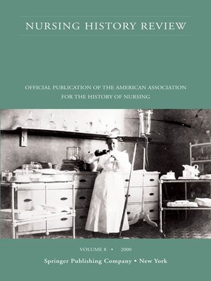 cover image of Nursing History Review, Volume 8, 2000